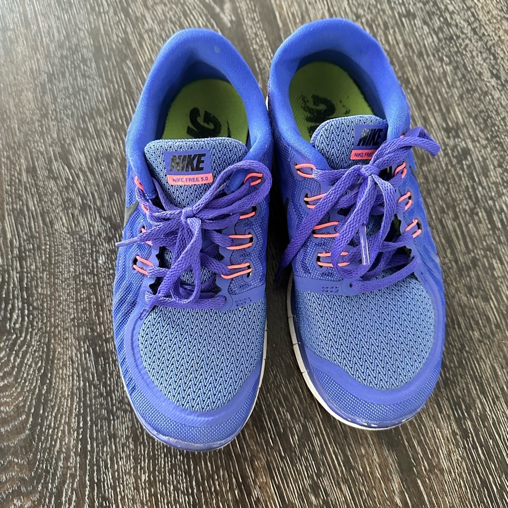 Nike Free 5.0 Cloth Mesh Running Athletic Shoe Size 6.5